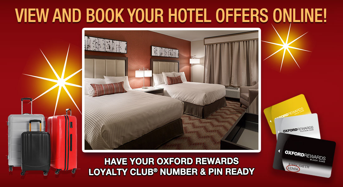 booking hotel rooms and offers at oxford casino hotel
