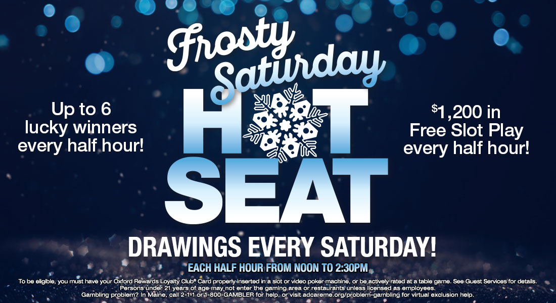 Frosty Saturday Hot Seat