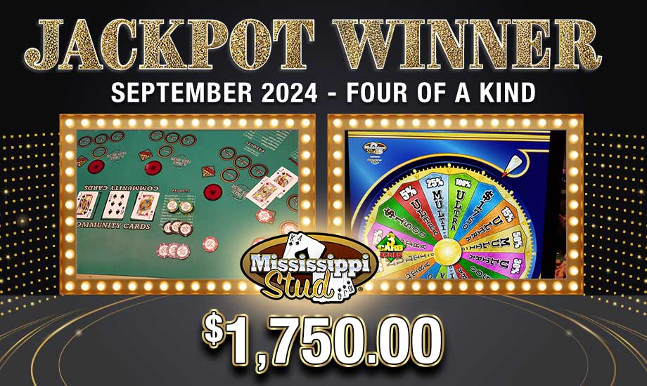 Straight Flush - Table Games Jackpot Winner at Oxford Casino Hotel! Join the Oxford Rewards Loyalty Club today!