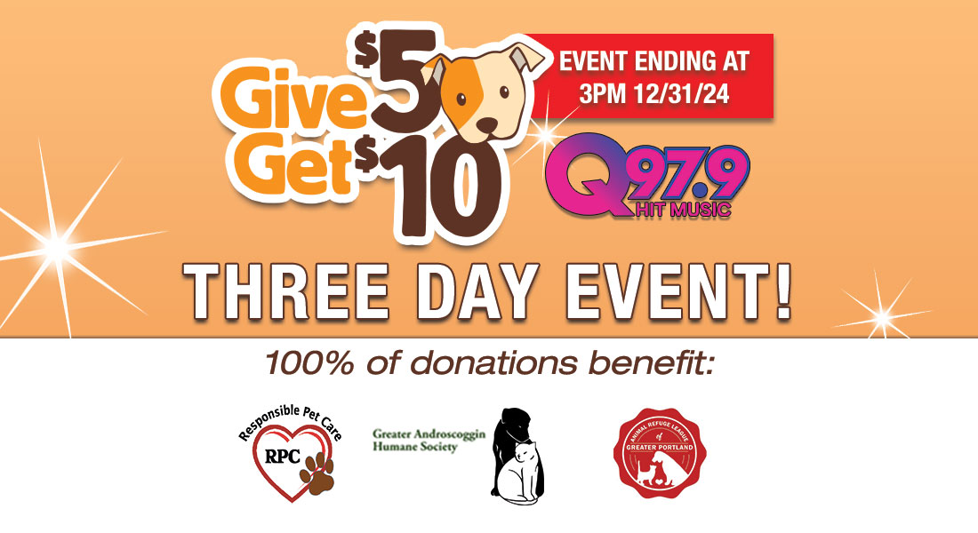 Give $5 PETS - Snipe 12/31