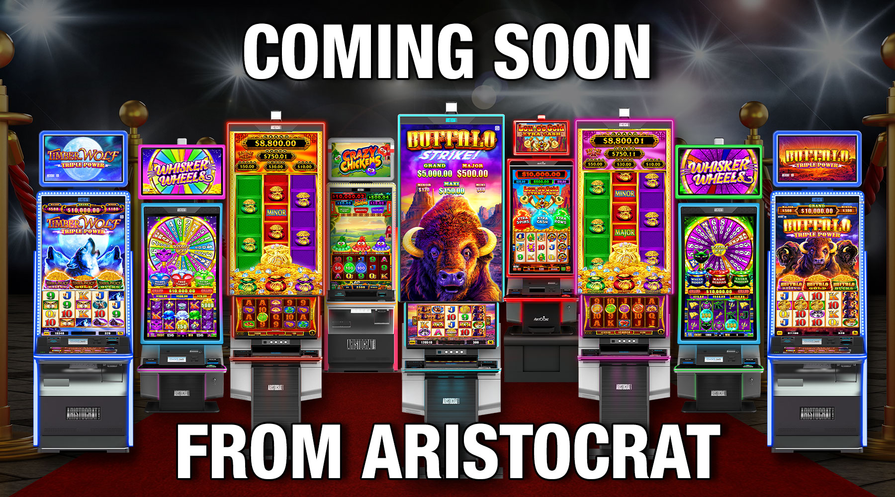 Aristocrat games COMING SOON!