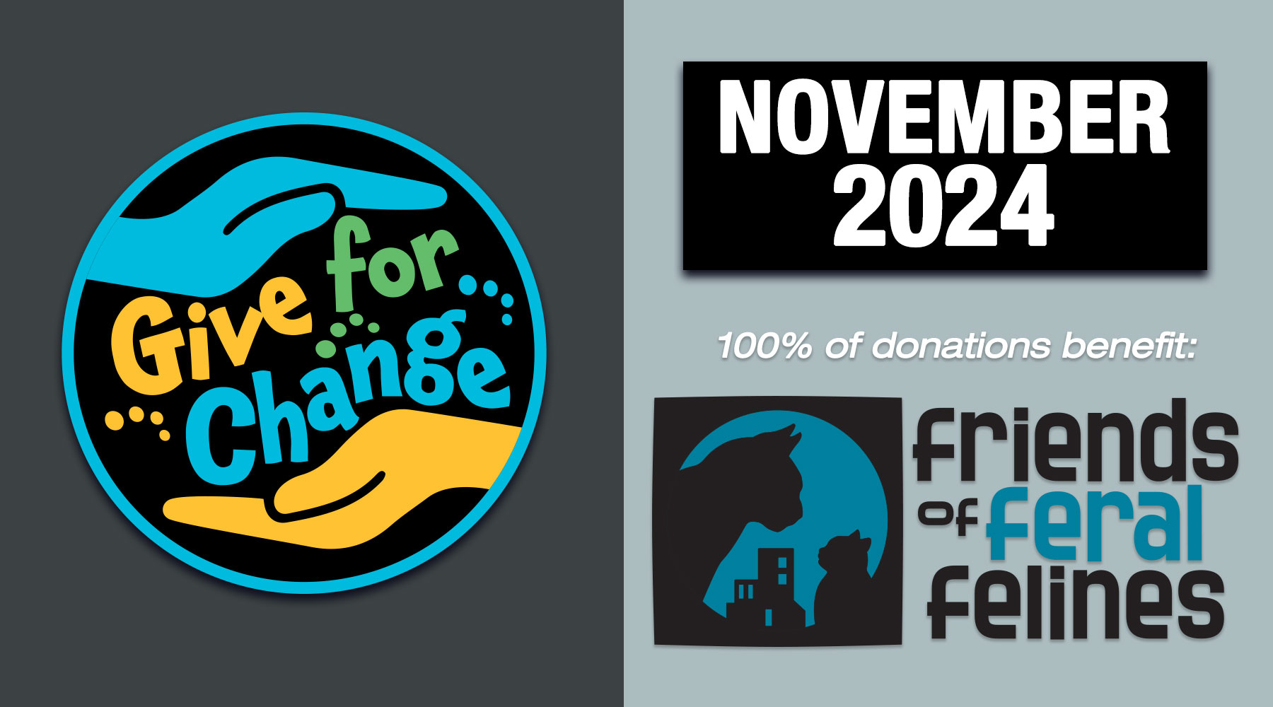 Give for change november 2024