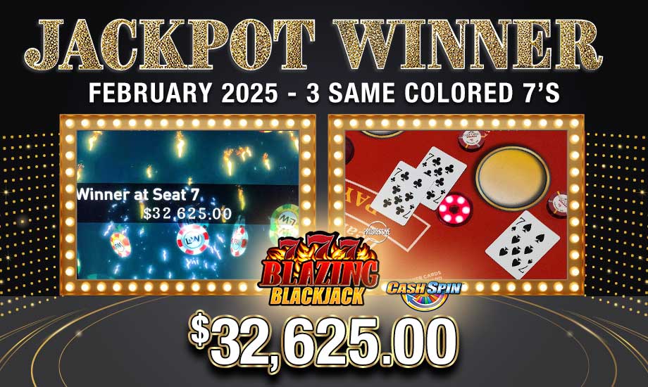 Table Games Jackpot Winner at Oxford Casino Hotel! Join the Oxford Rewards Loyalty Club® today!