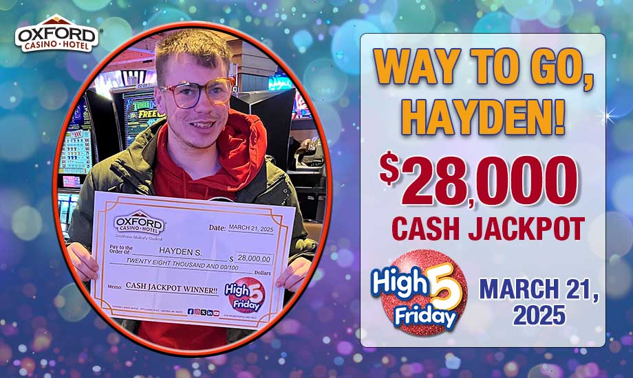 Hayden $28K 3.21.25